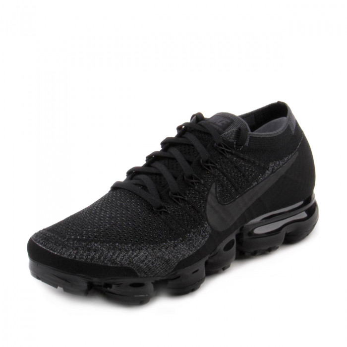 nikelab air vapormax flyknit "triple black" - 899473 003