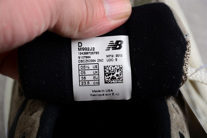 jjjjound x new balance m992-m992j2