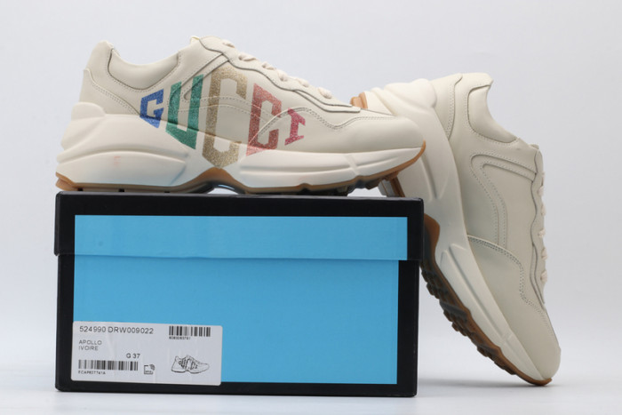 g**i rhyton vintage trainer sneaker 500876 drw00 9522