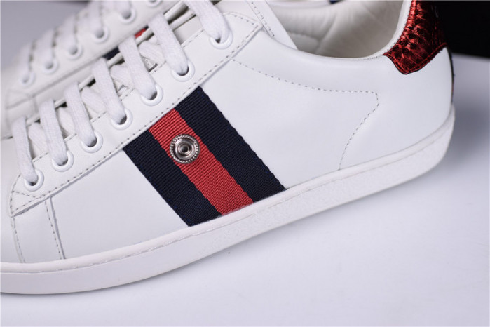 g**i ace embroidered low-top sneaker womens 6951103-5618