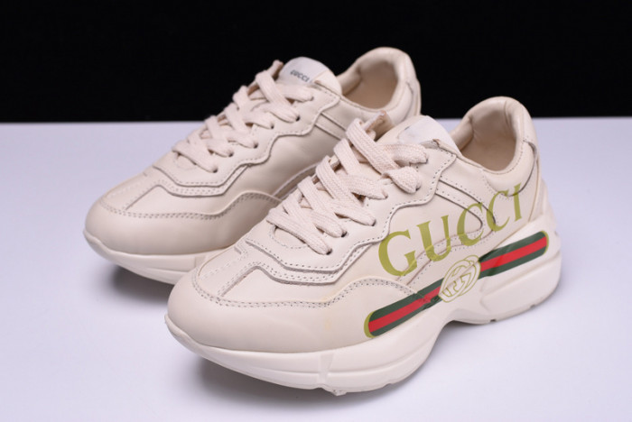 g**i logo rhyton vintage trainer sneaker