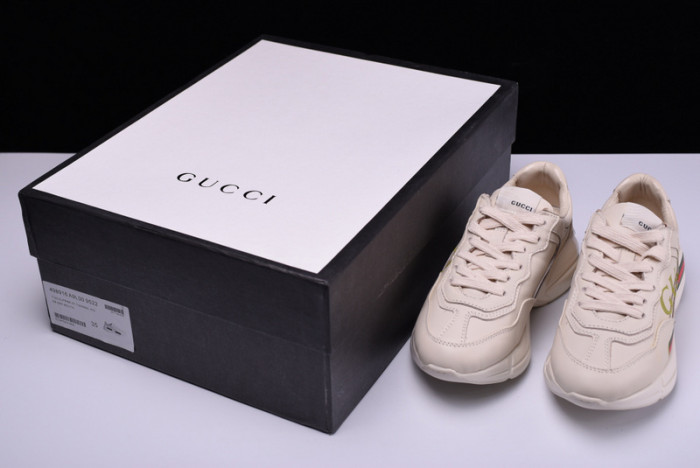 g**i logo rhyton vintage trainer sneaker