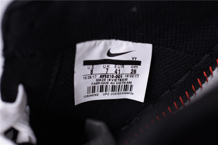 o-w x nike air force 1 07 low black av5210-001