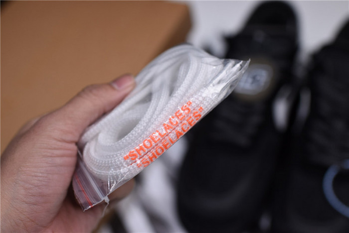 o-w nike air force 1 low black ao4606-001