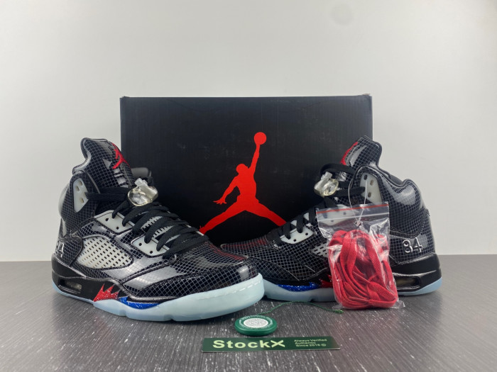 jordan 5 retro unc black clear